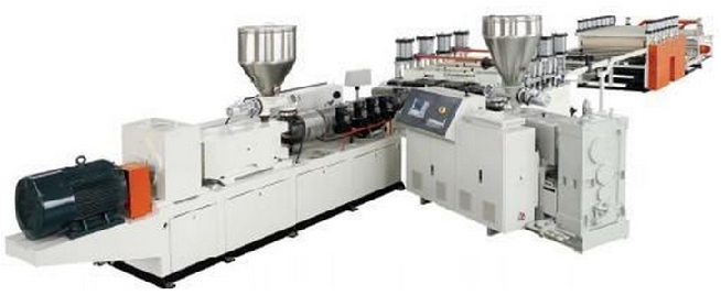 WPC/PVC結(jié)皮、自由發(fā)泡板生產(chǎn)線(xiàn)